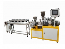 XH-433-25雙螺桿實驗型造粒線 風冷熱切系列